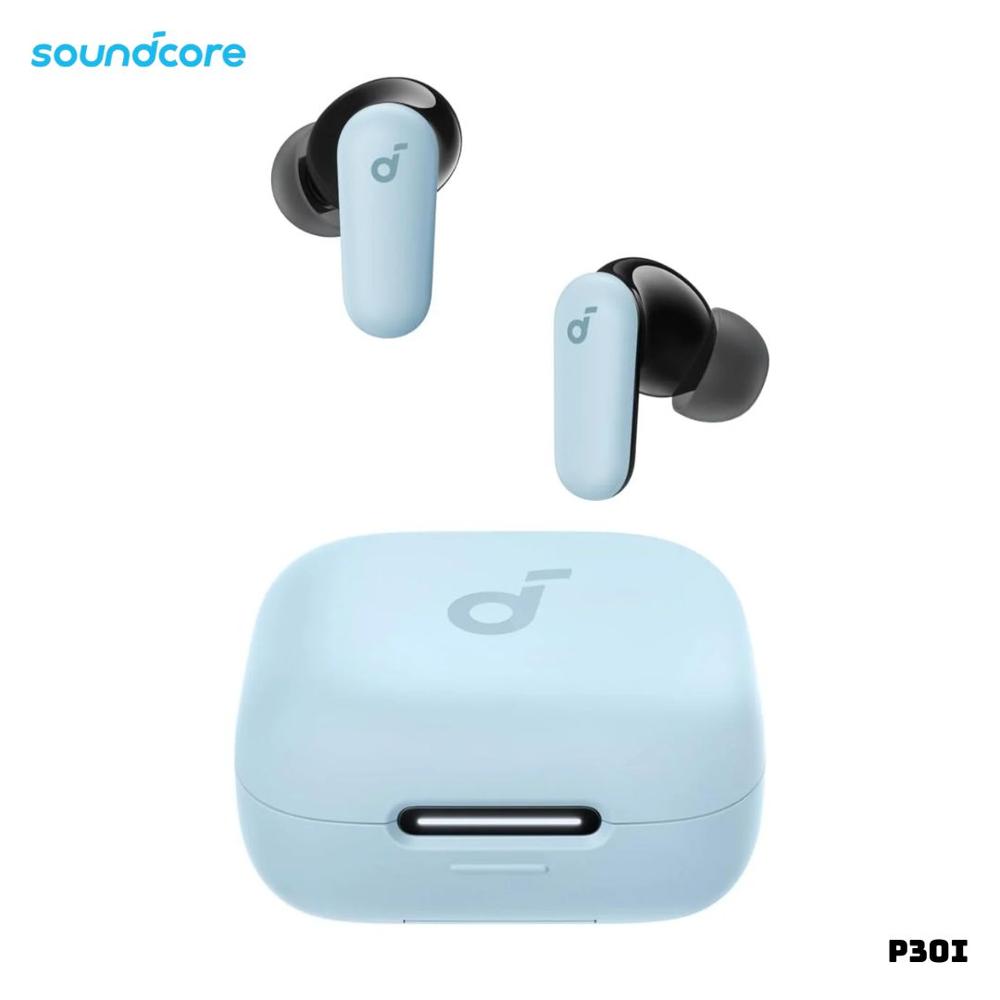 Audifonos Bluetooth Soundcore P30i Con Cancelacion De Ruido Blue