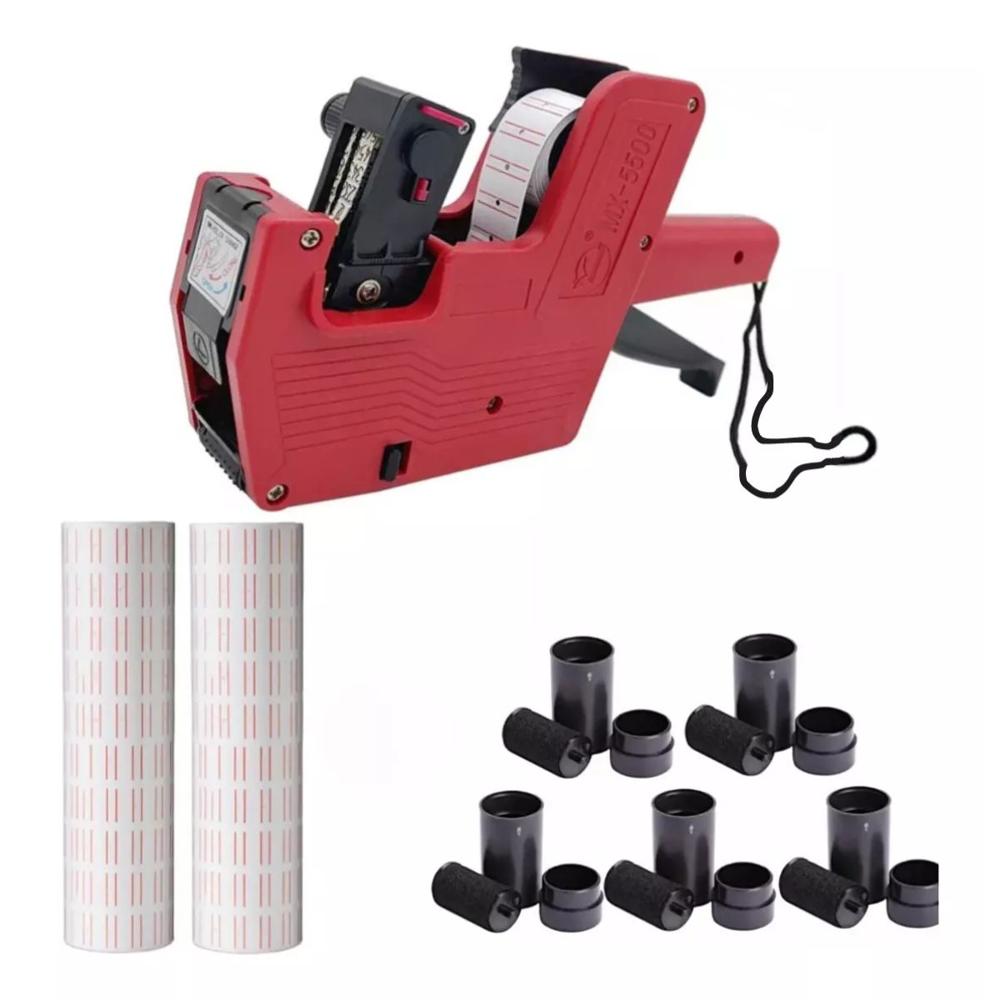 Etiquetadoras Mx5500 de Precio Más 16,000 Etiquetas con 5 Cartuchos de Tinta