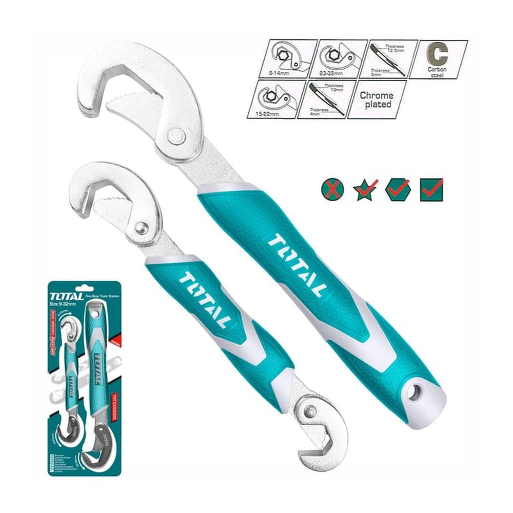 Juego De Llaves Autoajustables Pico De Loro 2Pzs Total - Tht10309328