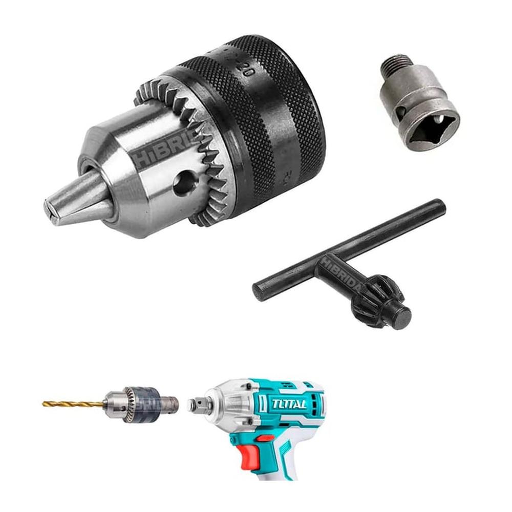 Adaptador Llave De Impacto Covierte Chuck Madril Broca - Chuck-Tiwli