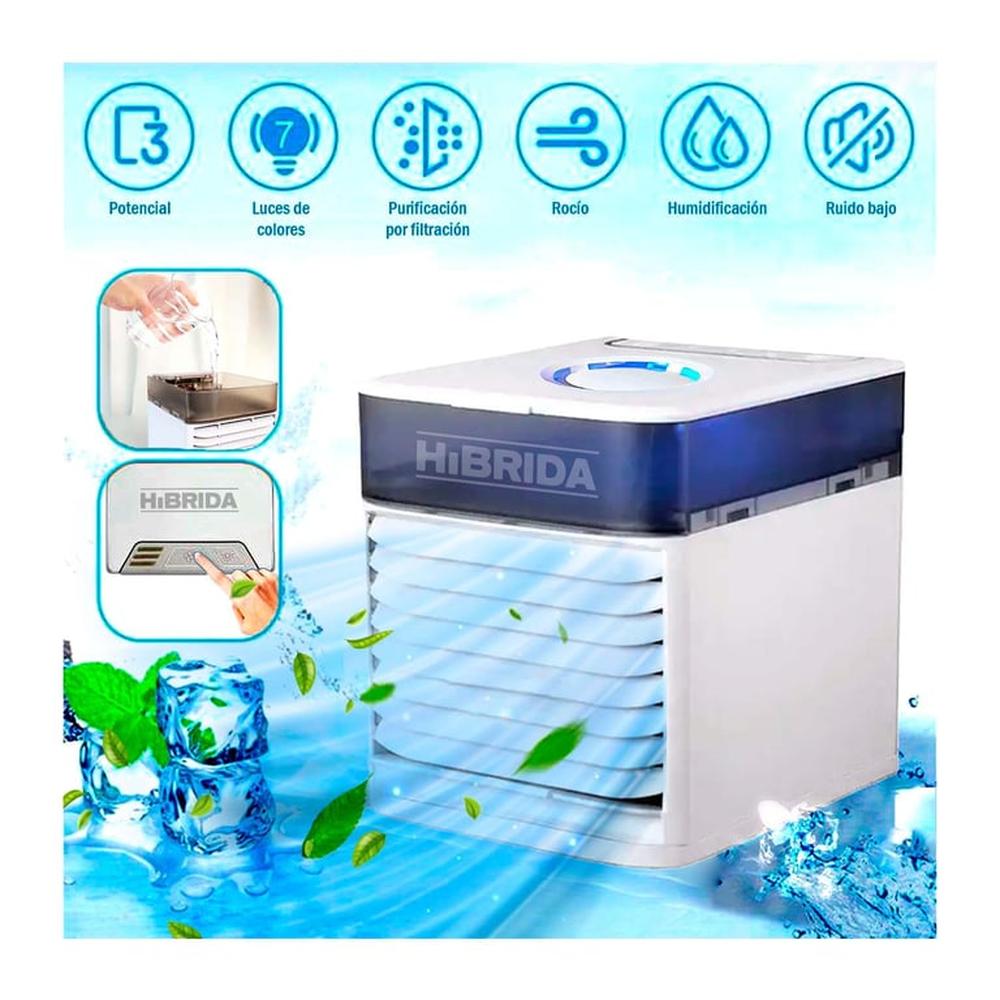 Mini Aire Acondicionado Portátil Ventilador Usb Refresca