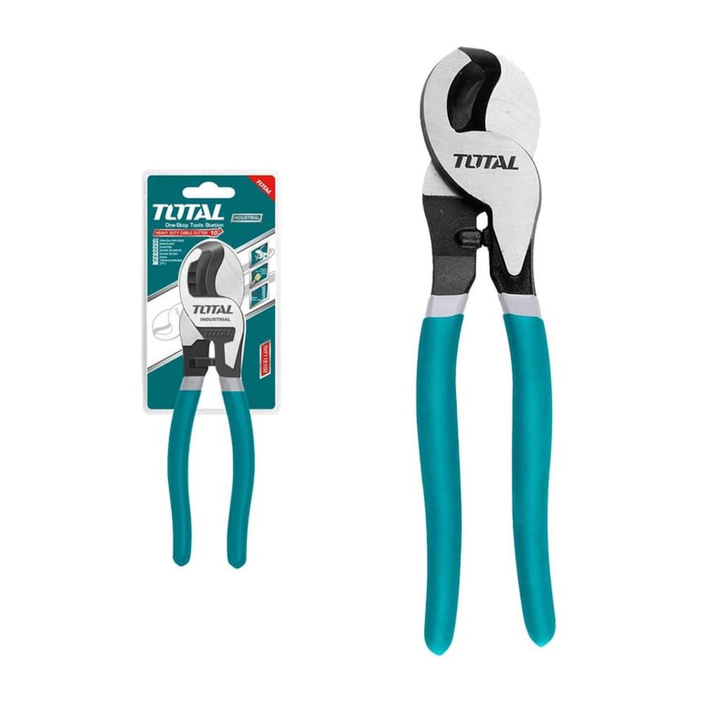 Alicate Cortador De Cable Eléctrico 10 Total Resistente - Tht115102