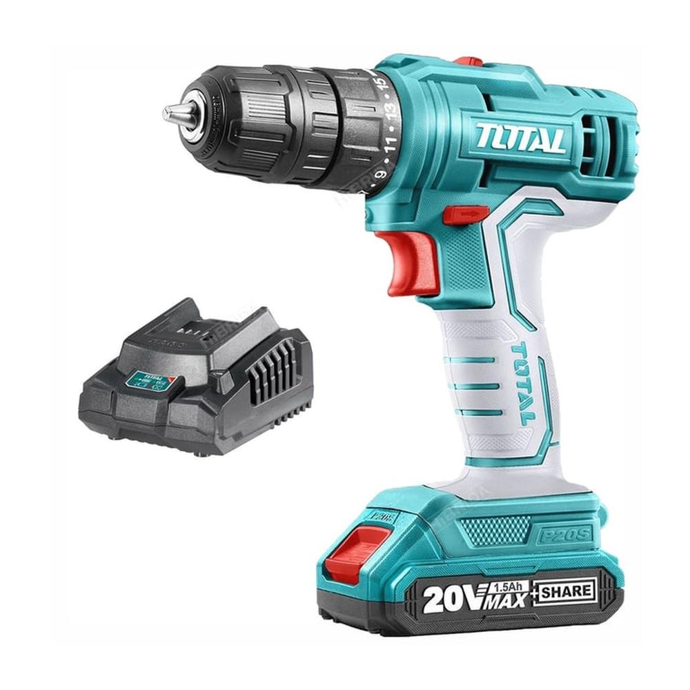 Taladro Atornillador 20V Destornillador Inalámbrico Total - Tdli20011