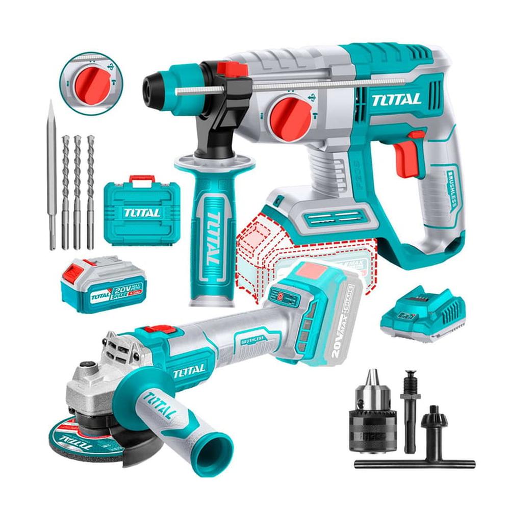 Amoladora Inalambrica Brushless  Taladro Rotomarti