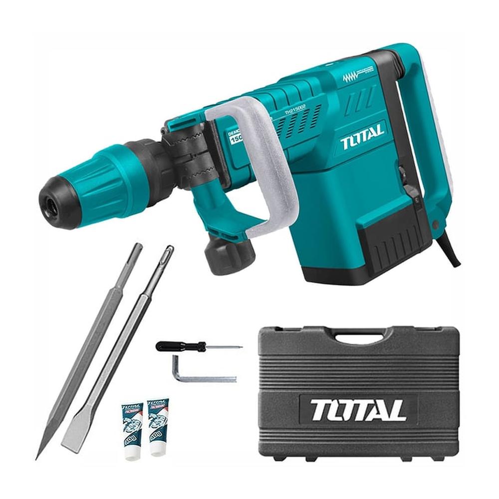 Martillo Demoledor 1500W 25J Sds Max Cinceles Total - Th215002