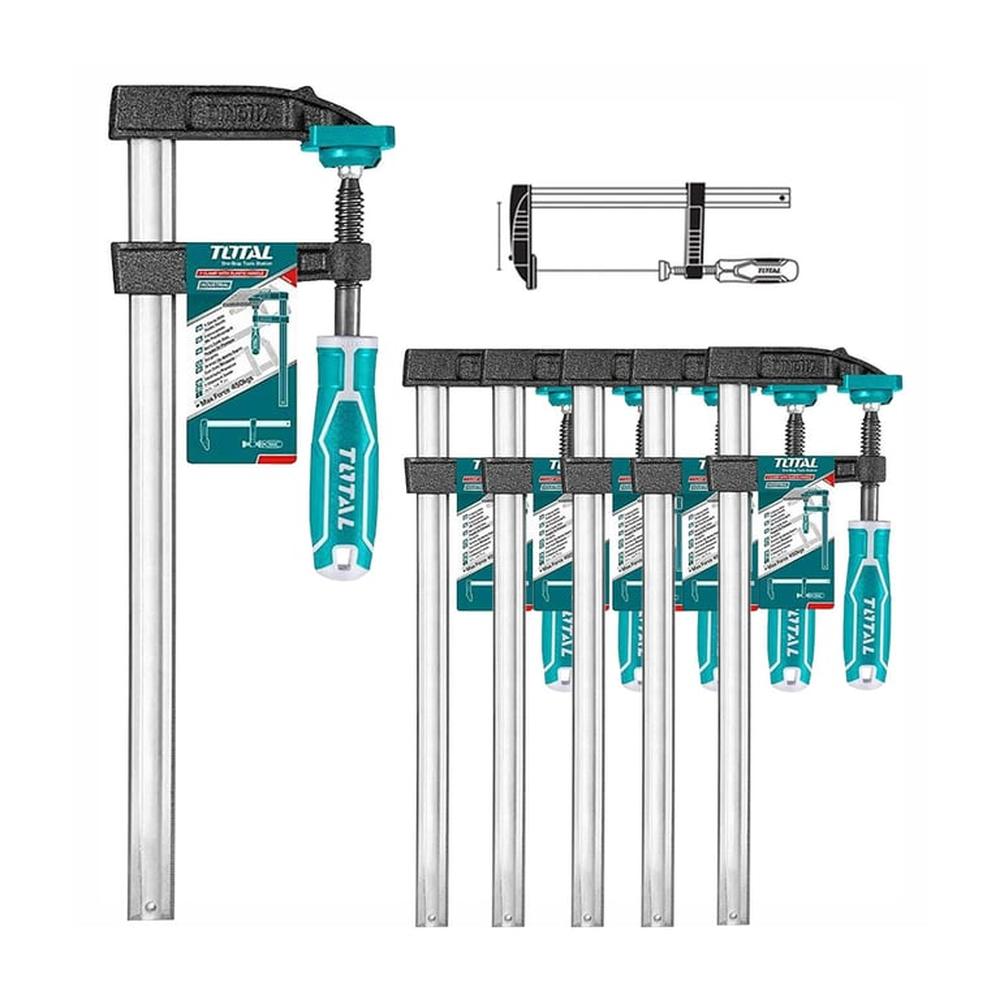 PRENSA SARGENTO TIPO F 50×150MM TOTAL- THT1320501 x 5