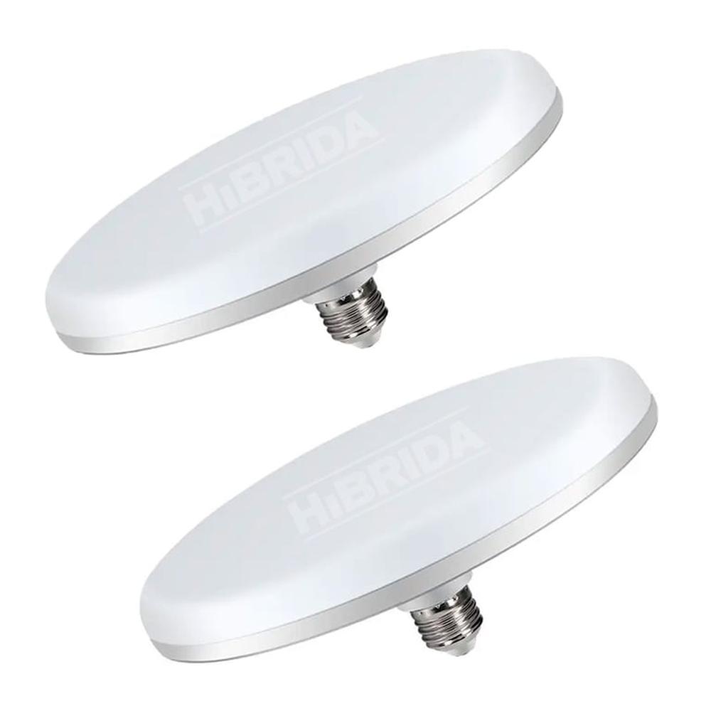 Foco Led Ufo X2 60W Iluminación Hogar Exterior Luz Fácil Uso - Combo