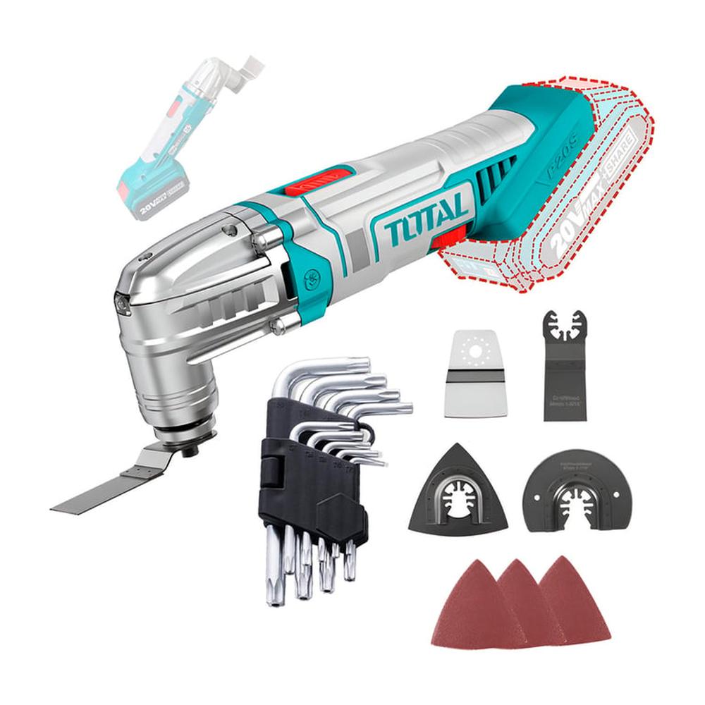 Herramienta Multifunción Renovator 20V + Llave Allen Tipo L