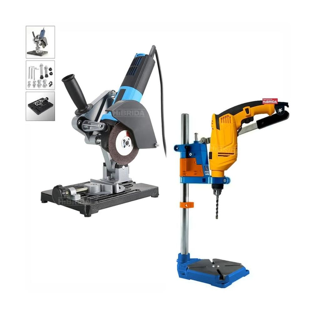 SOPORTE AMOLADORA y TALADRO BASE UNIVERSAL ESMERIL