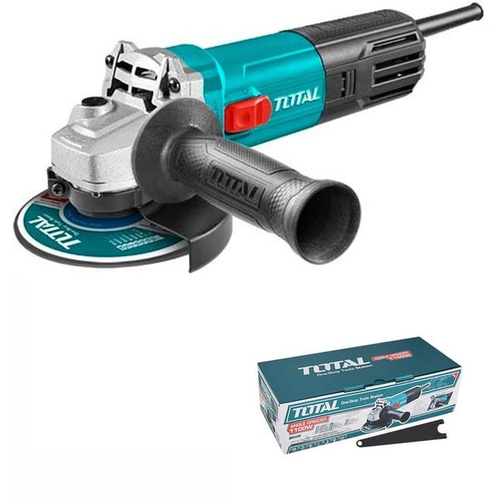Amoladora Angular 1100W  Cortadora De Metal Total 