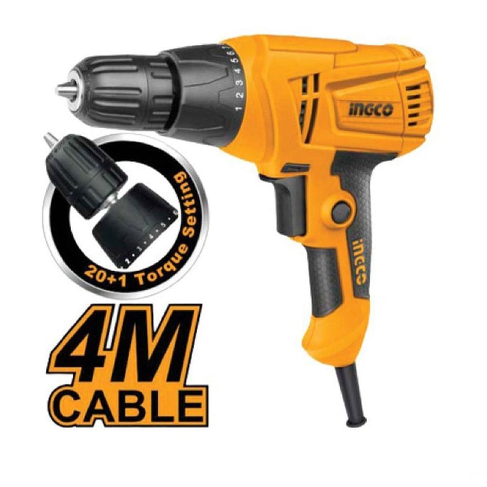 Taladro Atornillador Eléctrico 280W Rotativo Ingco - Ed2808