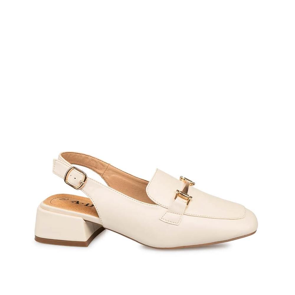 Zapato Mocasin Calzado Eli Zapato Mocasín Casual ELI-2413 Vainilla