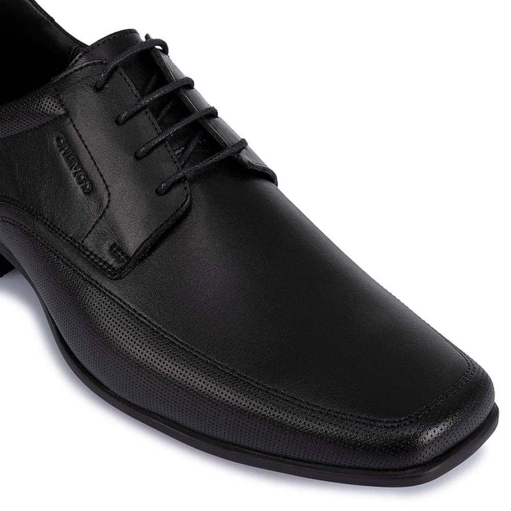 Zapato Derby Vestir VEM-008 Negro Calimod Cuero Oechsle - Main Image