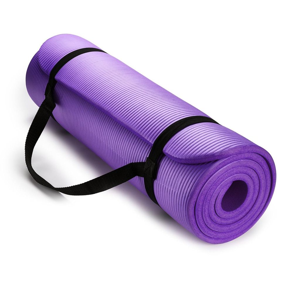 Presta atención a Enmarañarse Posada Colchoneta Nbr - Yoga Mat Pilates - 10 Mm - Morado | Oechsle - Oechsle