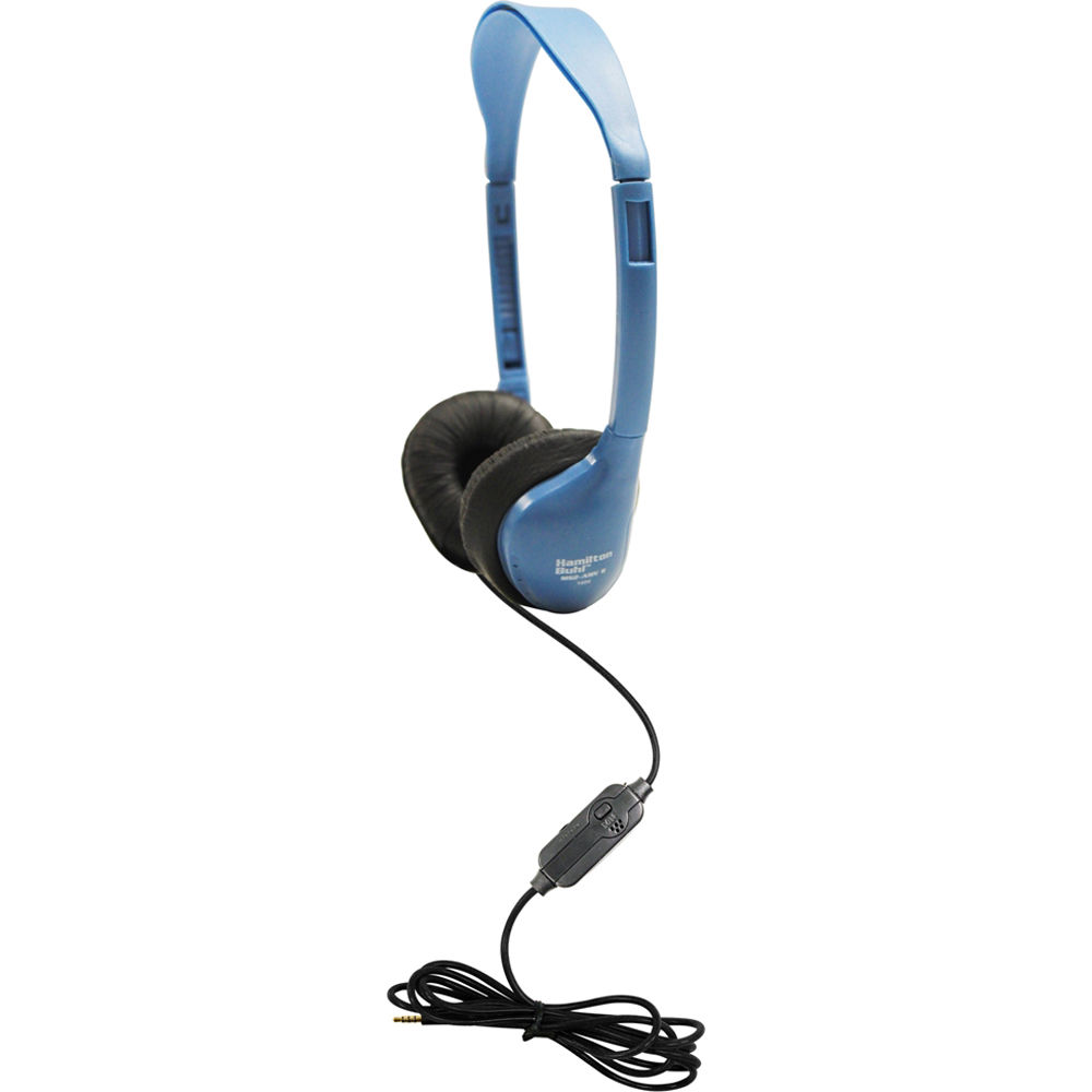 Auriculares Personales HamiltonBuhl con Micrófono Integrado y Control de Volumen (Azul Claro)