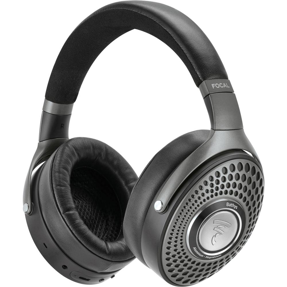 Auriculares Inalámbricos Over-Ear Focal Bathys con Cancelación de Ruido (Negro/Plata) - Drivers de 4