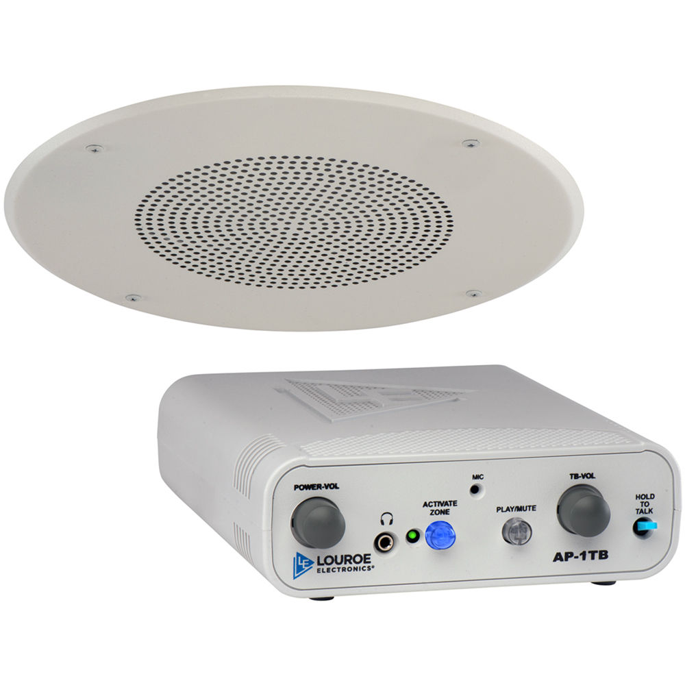 Kit de Monitoreo de Audio Louroe ASK-4 #501-TLI-CF - Sistema de Monitoreo de Audio de Zona Única, Au