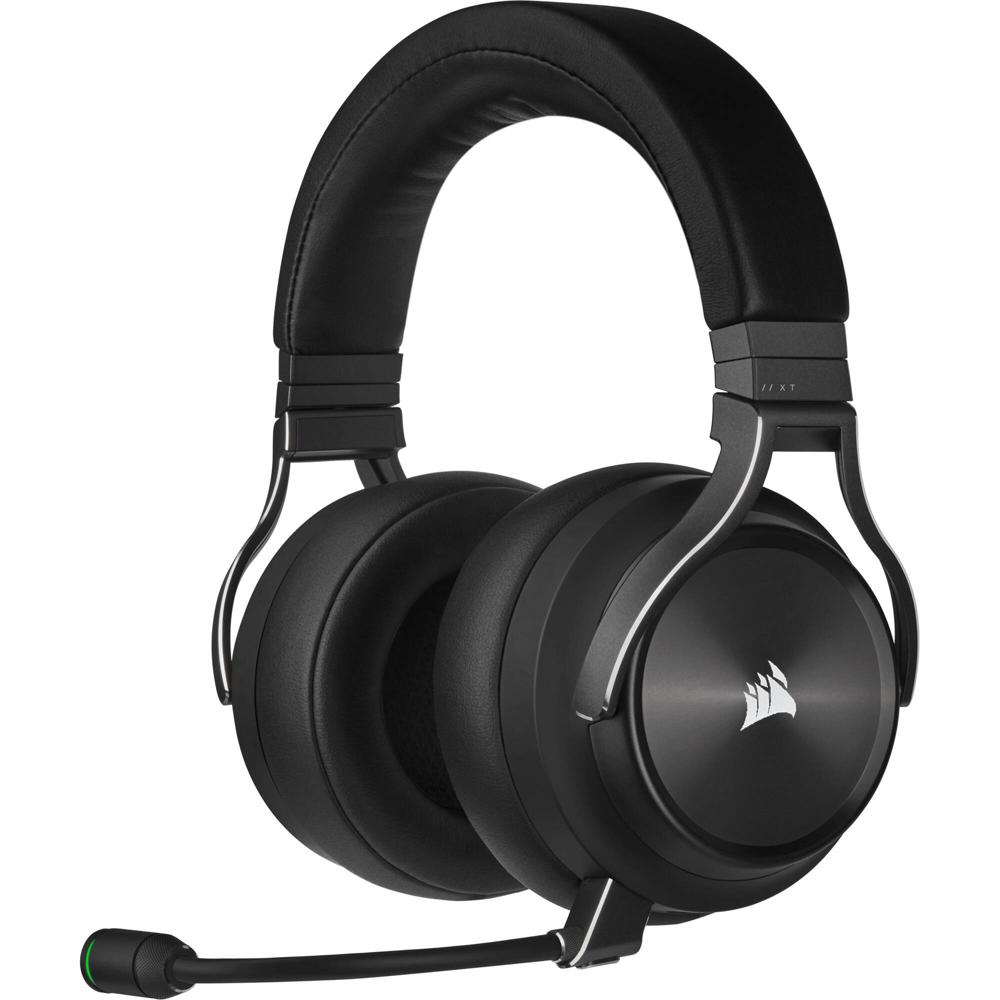 Corsair VIRTUOSO RGB Wireless XT - Auriculares Gaming Inalámbricos (Slate) con Tecnología SLIPSTREAM