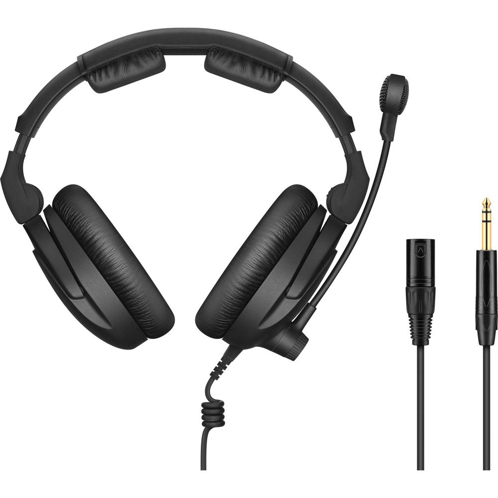 Sennheiser HMD 300 XQ-2 Auriculares Circumaurales con Micrófono de Brazo y Cable XLR y 1/4"" - Aislam