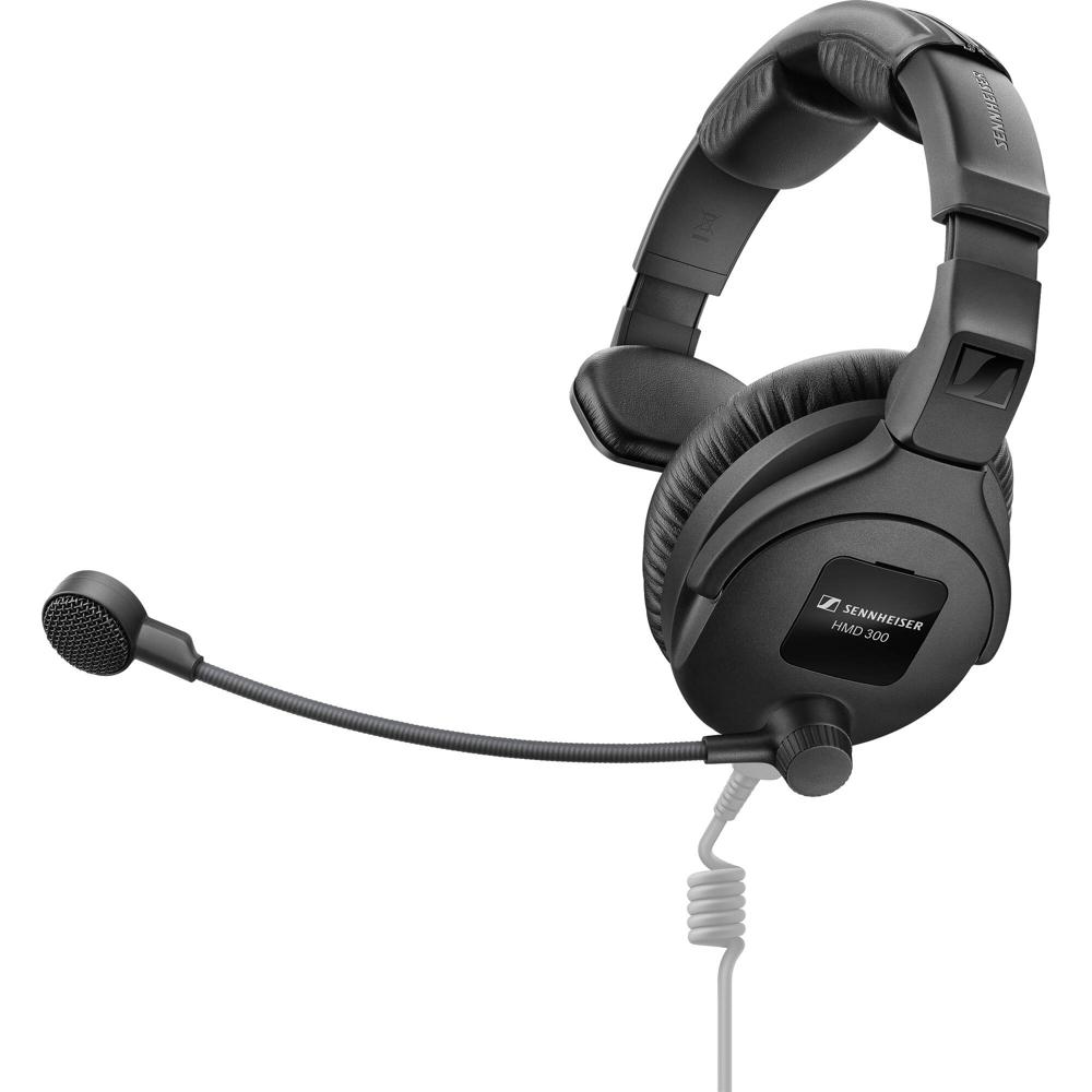 Sennheiser HMD 300 S Auricular de Transmisión de Un Solo Oído con Micrófono Dinámico (Sin Cable) - C