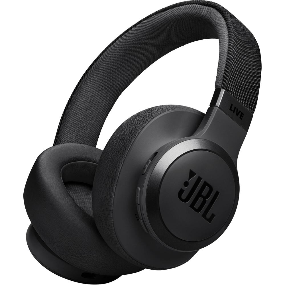 JBL Live 770 NC Auriculares Over-Ear con Cancelación de Ruido (Negro) - Sonido JBL Signature, Conect