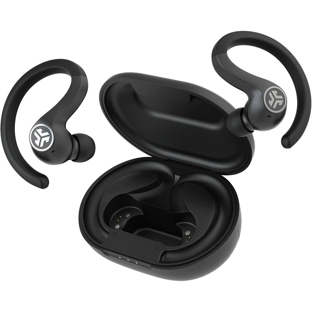 JLab JBuds Air Sport Auriculares Inalámbricos Verdaderos (Negro) - Sonido Personalizado, Resistencia