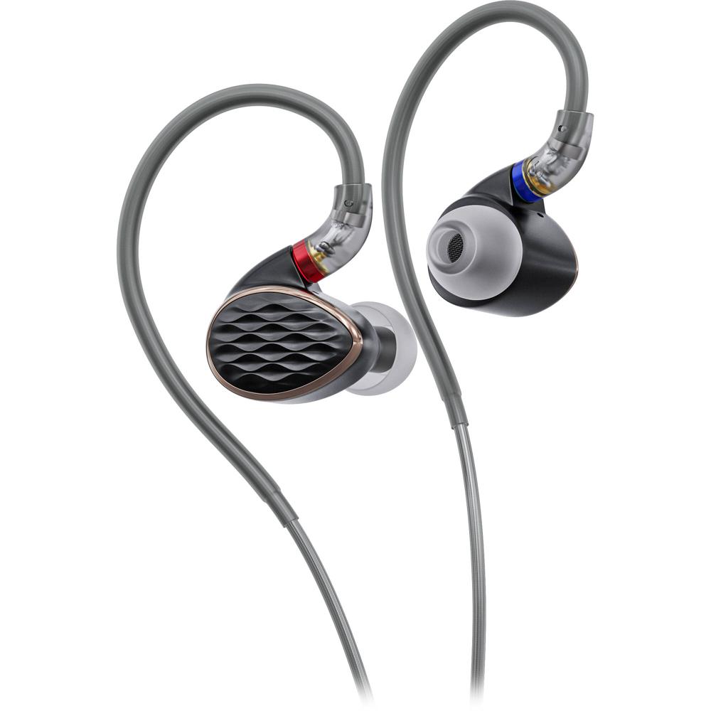 FiiO FH15 Monitores In-Ear Híbridos Quad-Driver (Negro) - Rendimiento de Grado de Referencia, 3 Cont