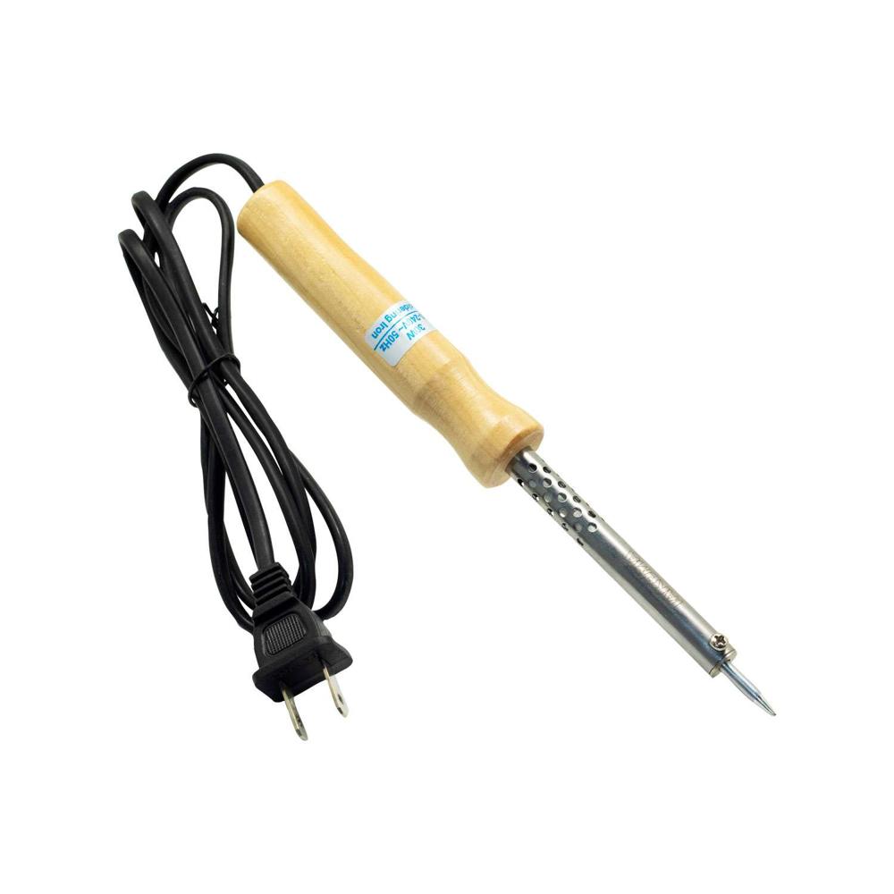 Cautín Tipo Lápiz 30W Mango de Madera WD-30W TAKEMA