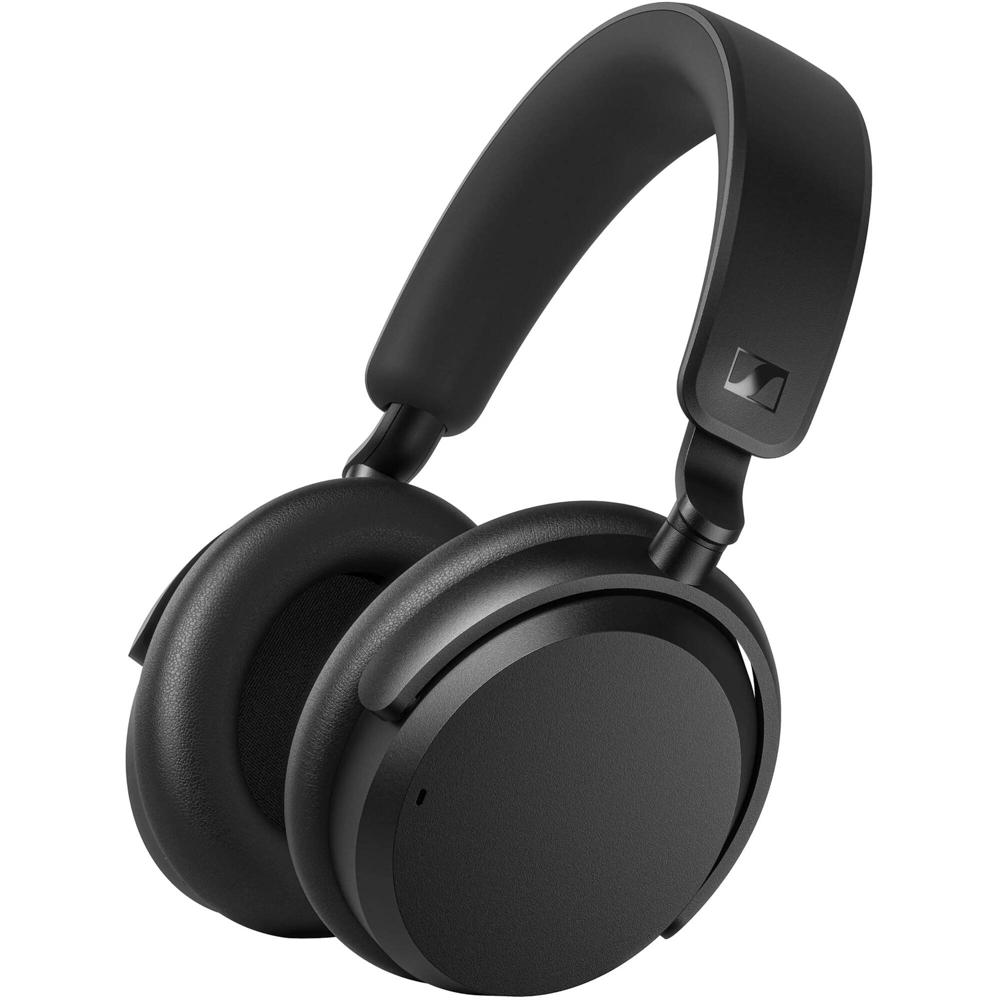 Sennheiser ACCENTUM Auriculares Inalámbricos Over-Ear (Negro) - Cancelación de Ruido Híbrida, 50 Hor