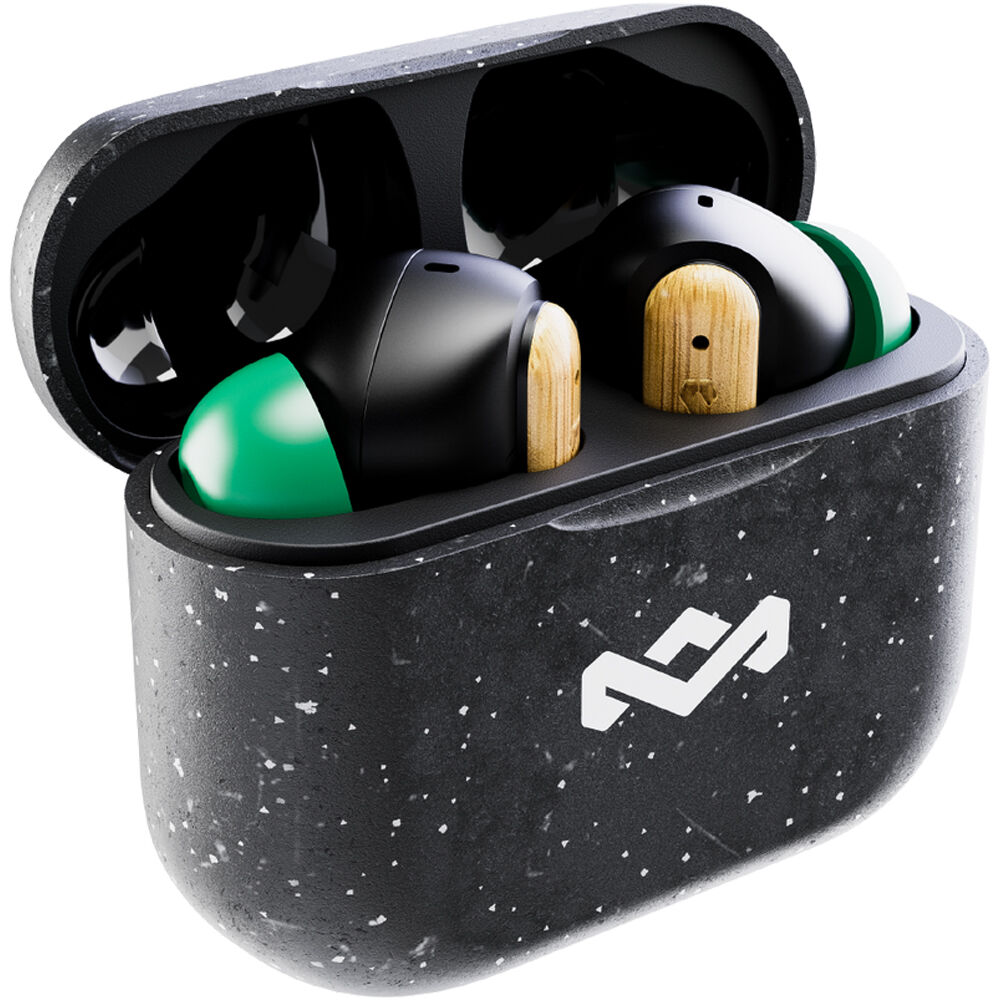 Auriculares Inalámbricos Verdaderos House of Marley Little Bird (Negro Signature) - Sostenibles, Mod