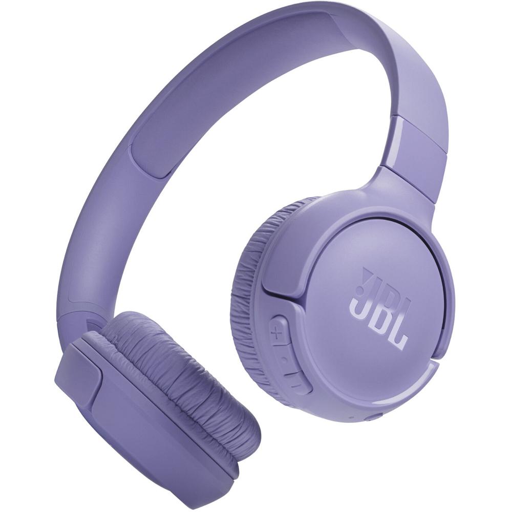 Auriculares Inalámbricos JBL Tune 520BT On-Ear (Púrpura) - Sonido JBL Pure Bass, Bluetooth 5.3, Hast