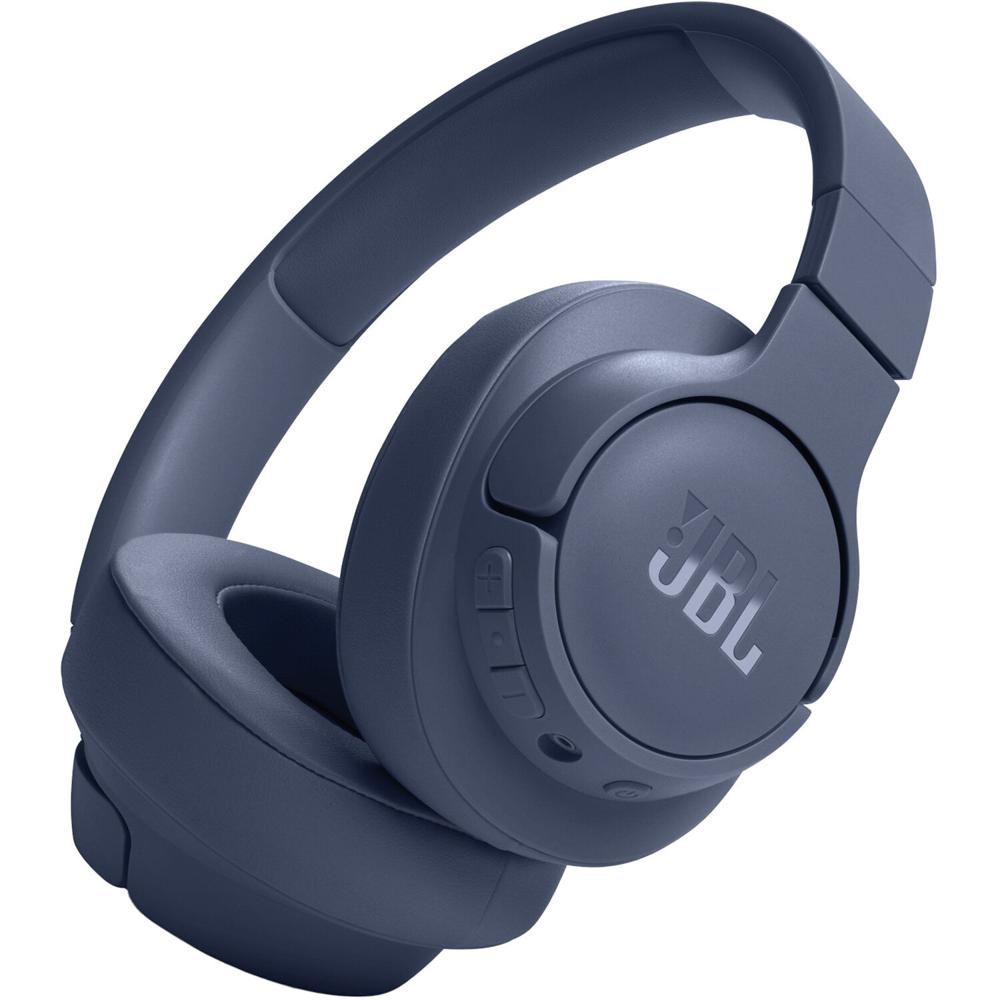 Auriculares Inalámbricos JBL Tune 720BT Over-Ear (Azul) - Sonido JBL Pure Bass, 76 Horas de Batería,