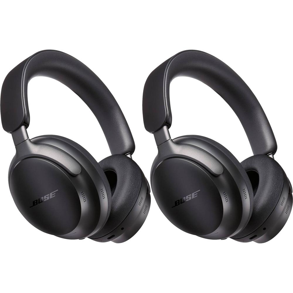 Auriculares Inalámbricos Bose QuietComfort Ultra con Cancelación de Ruido - Kit (Par, Negro) - Tecno