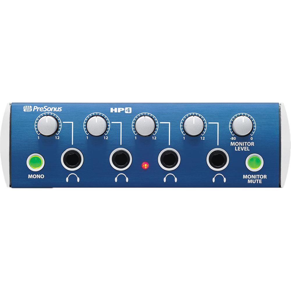 Amplificador de Distribución de Auriculares PreSonus HP4 - 4 Canales