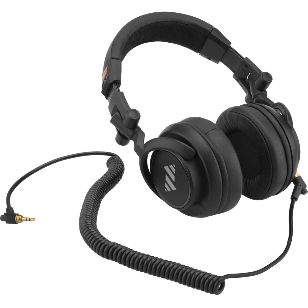 Auriculares Profesionales Polsen DJH-2500 para DJ - Diseño Over-Ear, Conexiones Dual, Respuesta de G
