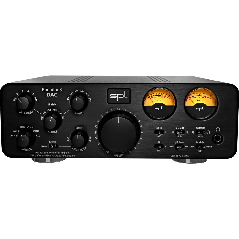 SPL Phonitor 3: Amplificador de Auriculares, DAC y Controlador de Monitoreo para Productores y Ingen