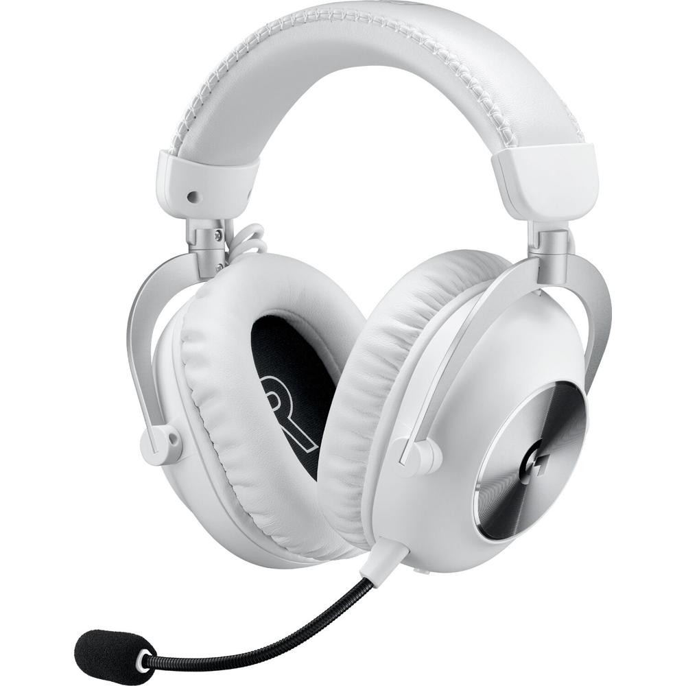 Logitech G Pro X 2 LIGHTSPEED Auriculares Gaming Inalámbricos (Blanco) - Drivers de Grafeno de 50mm,