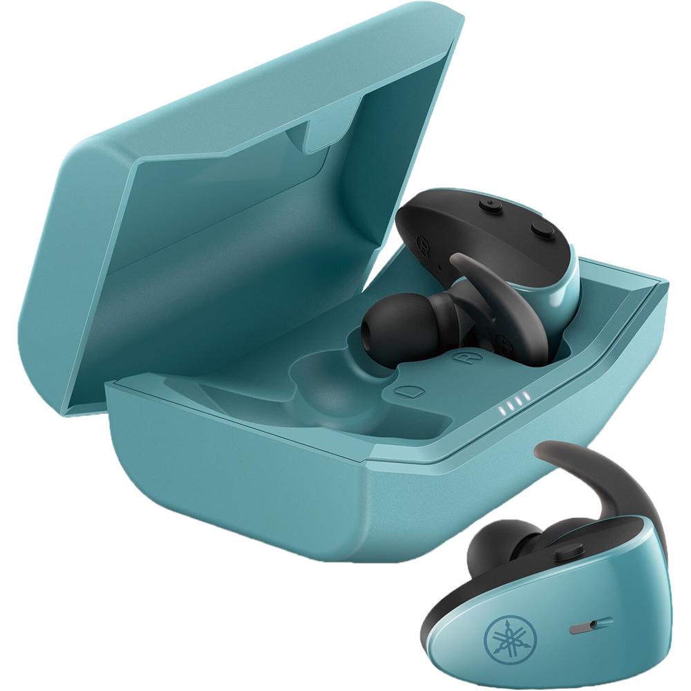 Auriculares In-Ear Deportivos Yamaha TW-ES5A True Wireless (Verde) - Sonido Verdadero, Resistencia a