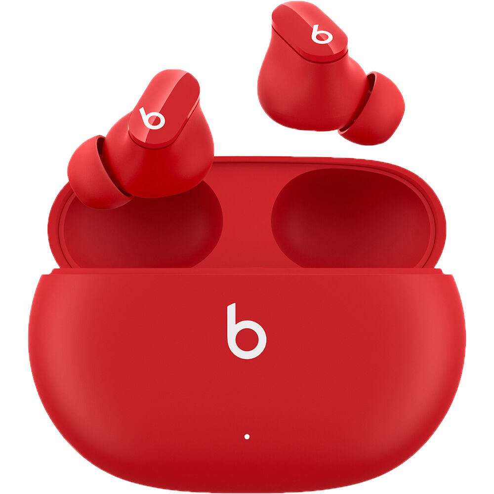 Auriculares In-Ear True Wireless Beats by Dr. Dre Studio Buds con Cancelación Activa de Ruido (Rojo)