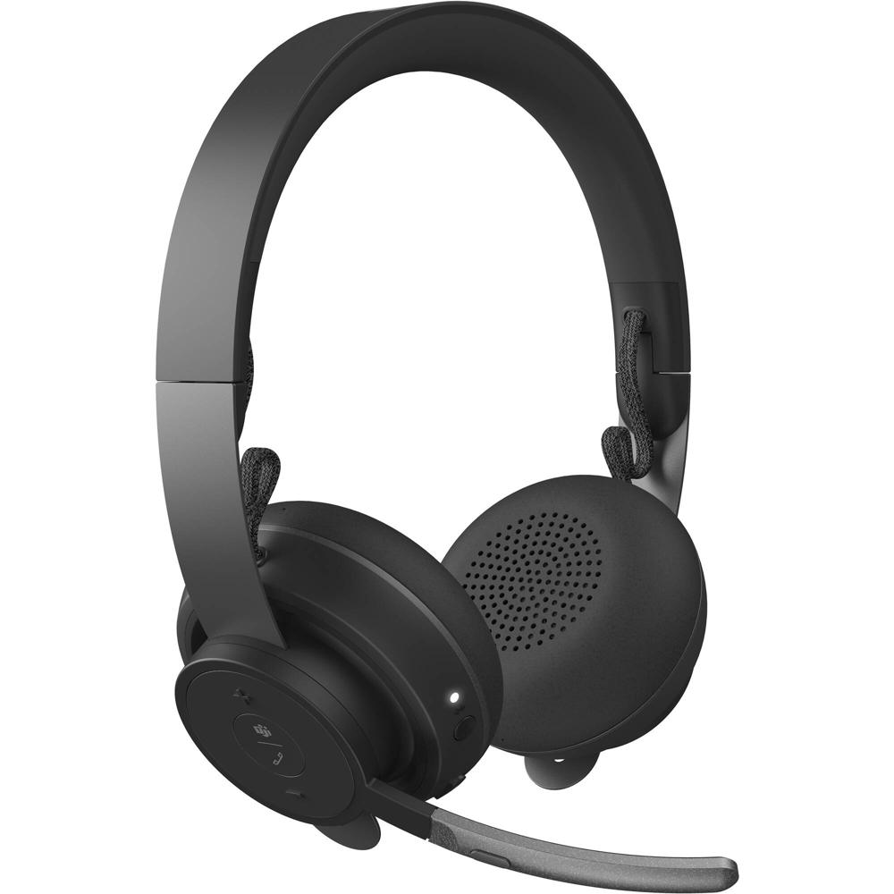 Auriculares Inalámbricos Logitech Zone con Cancelación Activa de Ruido y Micrófono Integrado - Certi