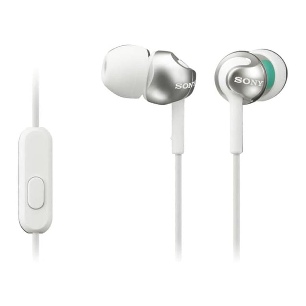 Auriculares Sony MDR-EX110AP Sonido de Alta Calidad Blanco