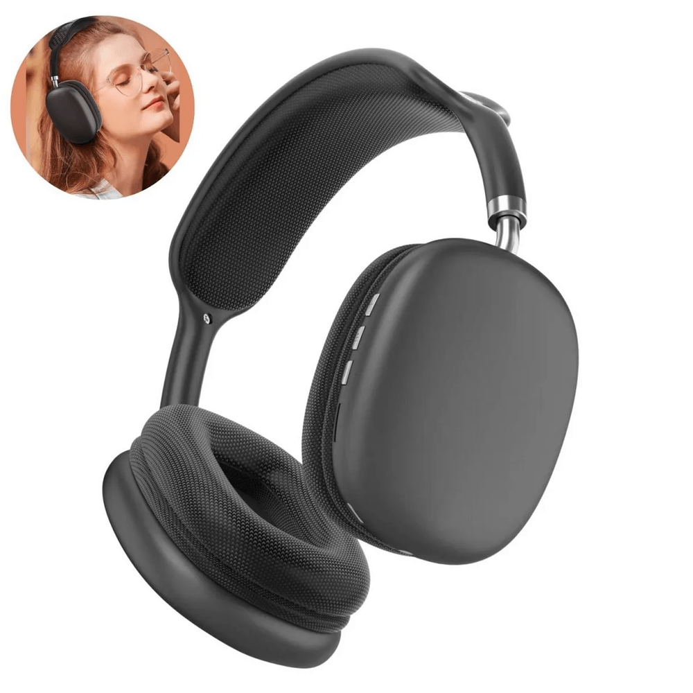 Audifono Bluetooth P9 Pro Max Generico - Negro