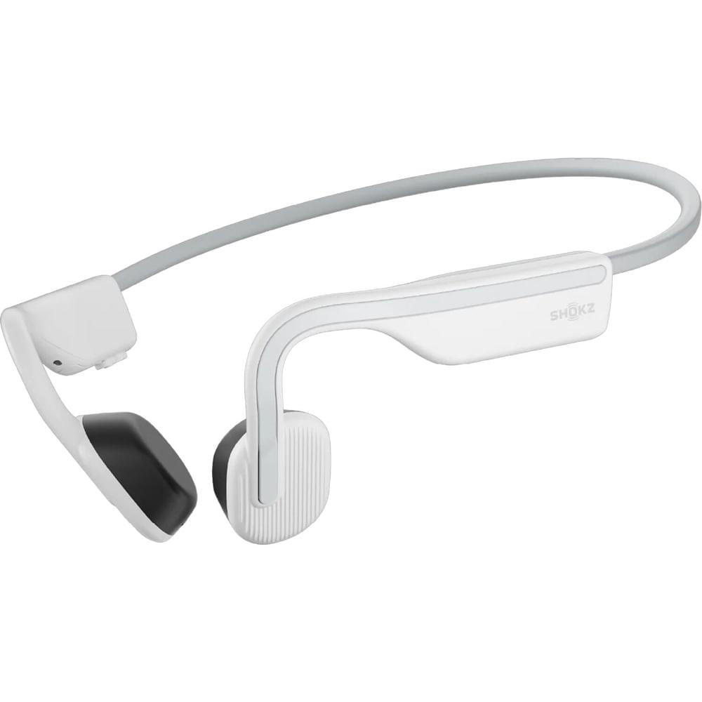 Auriculares Inalámbricos Open-Ear SHOKZ OpenMove (Blanco Alpino) - Audio por Conducción Ósea, Resist