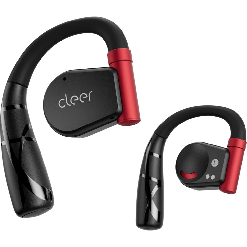Auriculares Inalámbricos Cleer Arc II Sport Open-Ear (Negro) - Diseño Abierto, Resistencia al Agua I