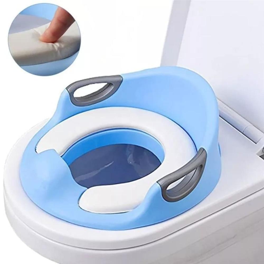 Asiento de Inodoro para Bebe Y Niños Celeste 405CL03