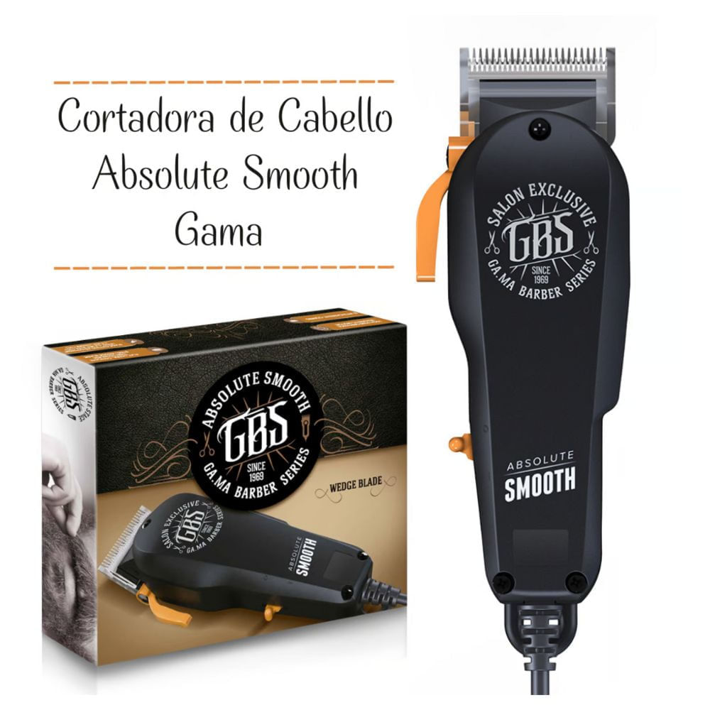 Maquina Cortadora de Cabello GAMA Barber Serie GBS Absolute Smooth