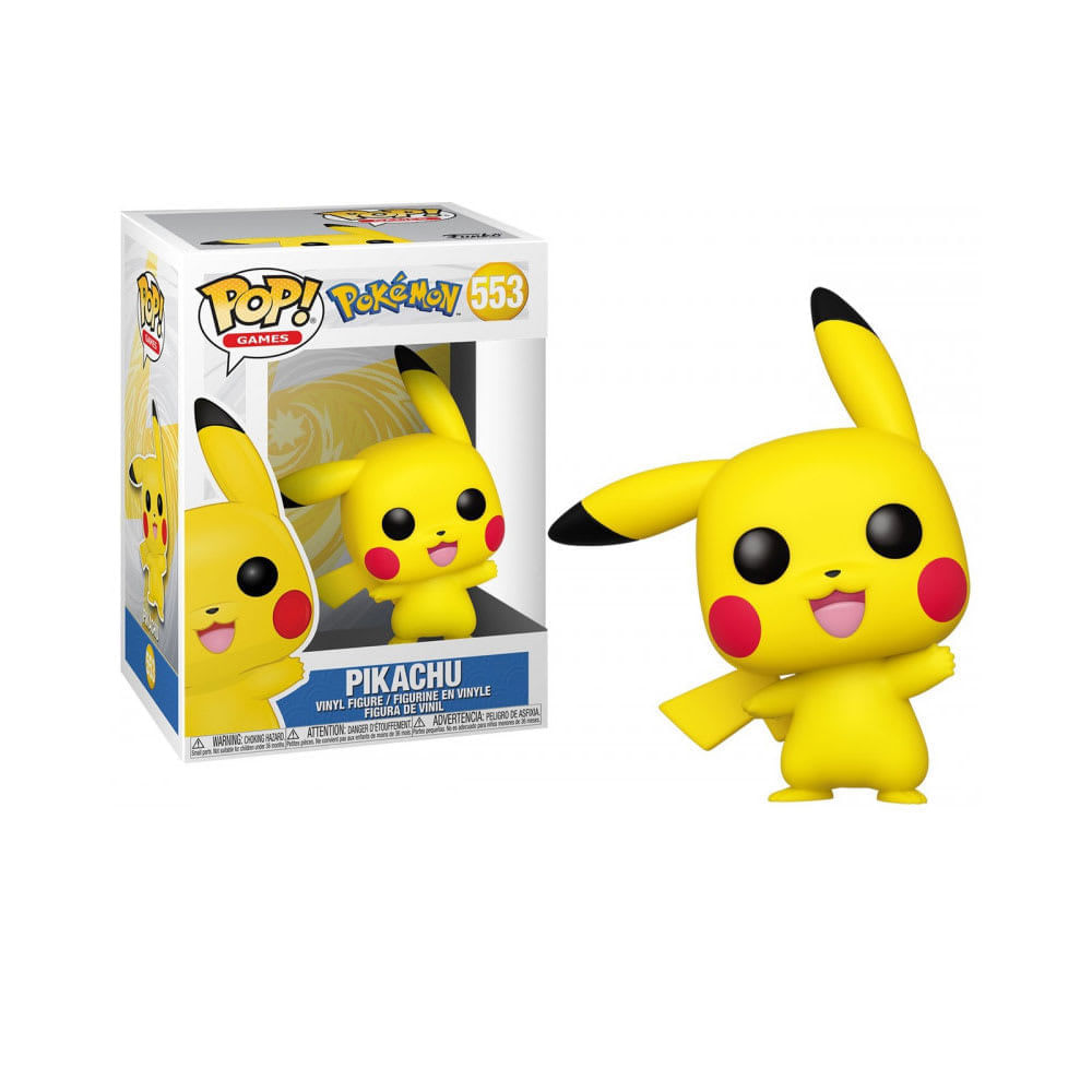 Funko Pop Pokemon Pikachu Saludando 553 Oechsle - Main Image