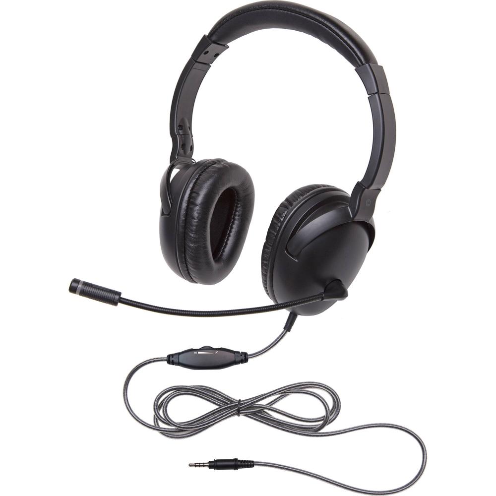 Auriculares Educativos Califone 1017MT NeoTech Plus con Micrófono Cardioide, Diseño Over-Ear, Contro