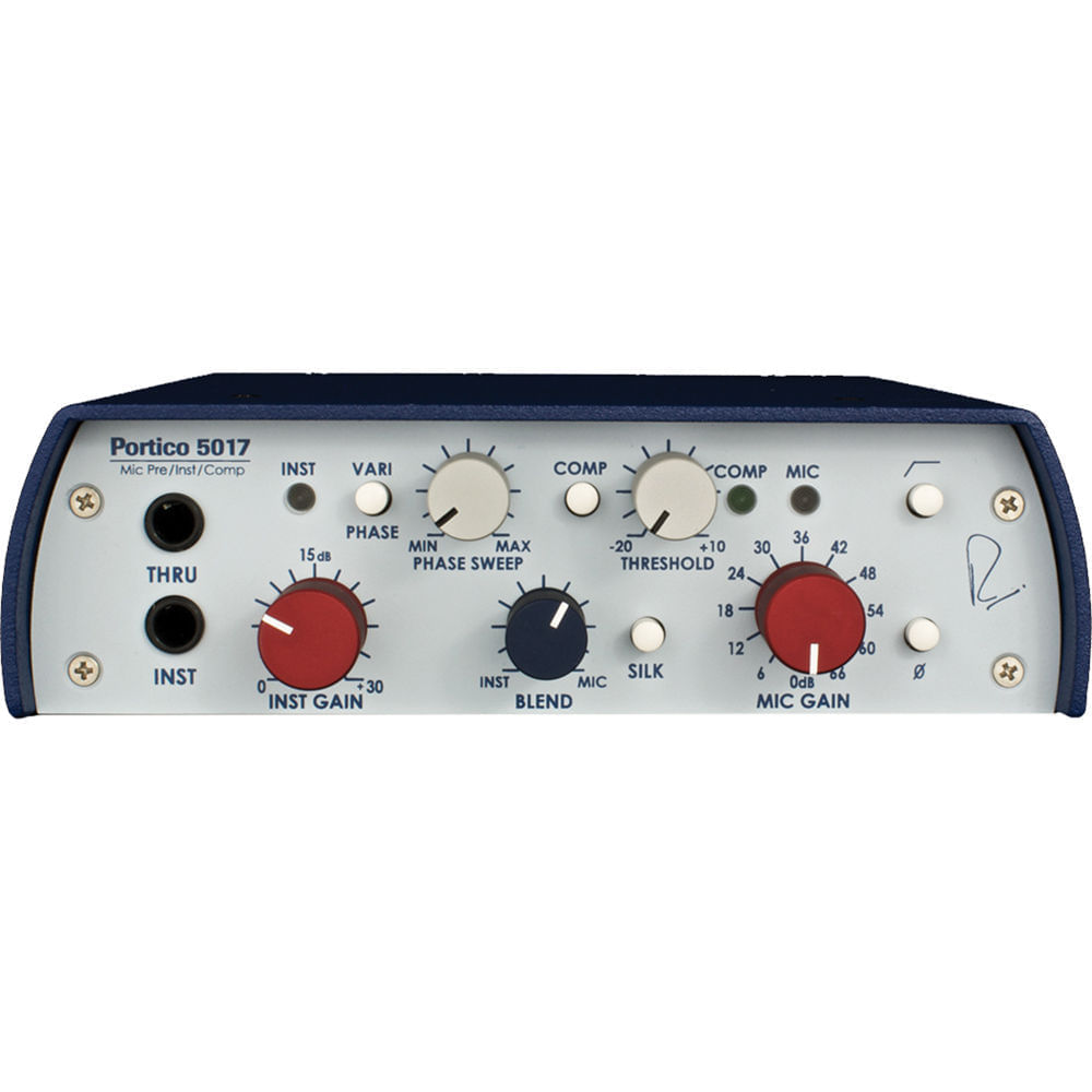 Rupert Neve Designs Portico 5017 DI/Pre/Comp Móvil con Variphase - Mezcla de Canal DI y Mic, Operaci