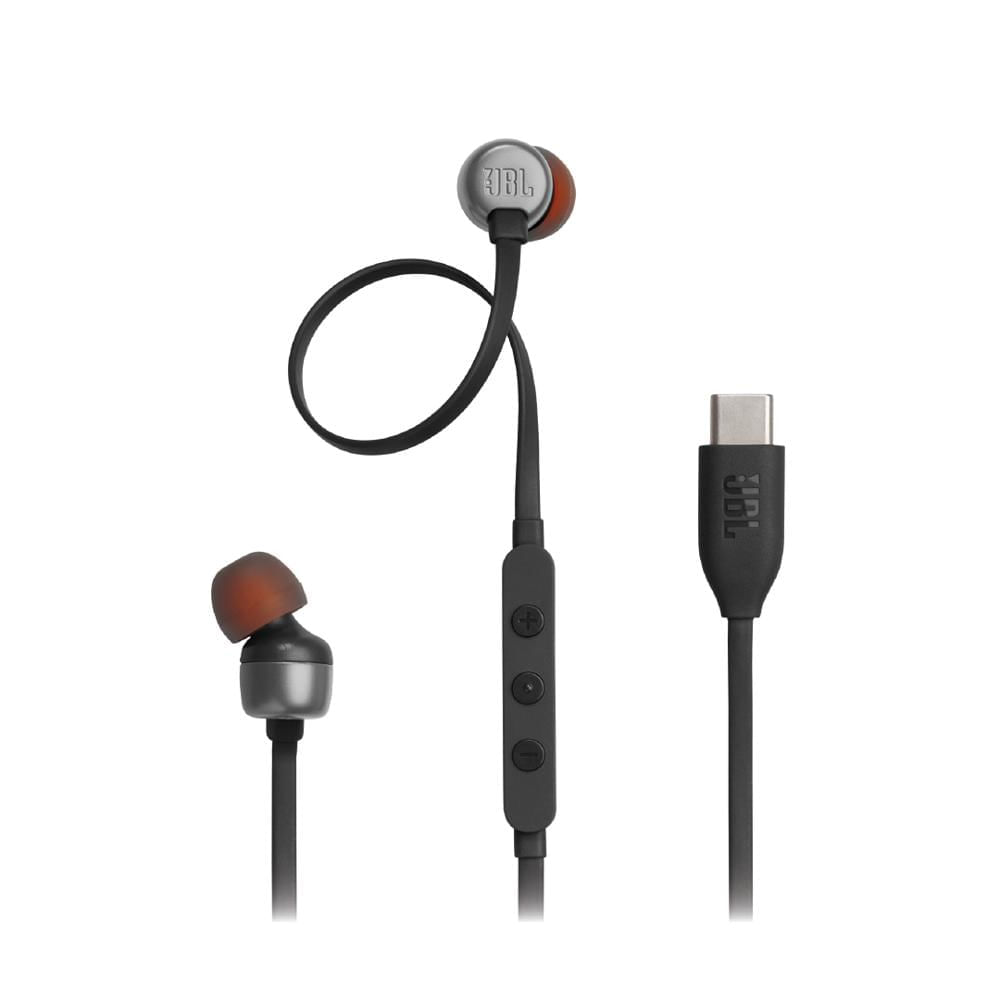 Audifonos JBL Tune 310c Pure Bass Conectividad Usb-C Con Micro Negro